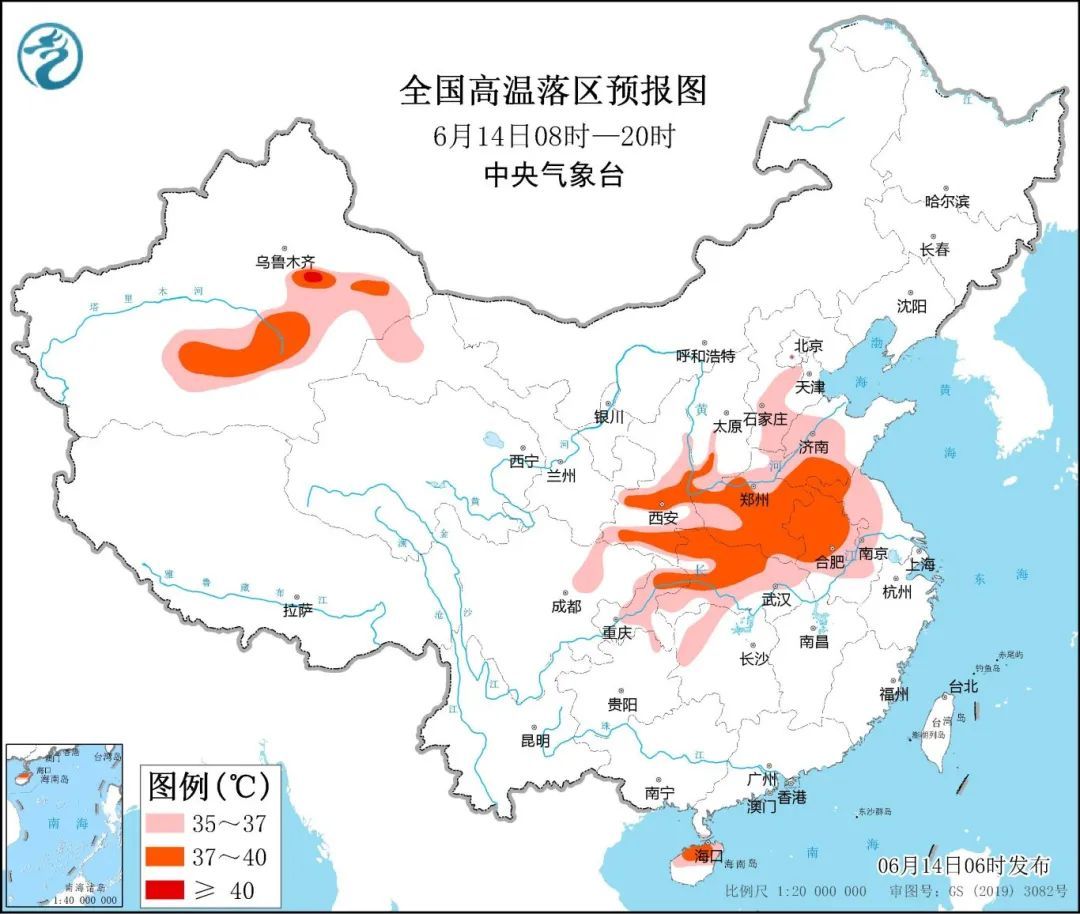 太“呴势”，上海下周或迎梅雨季！北方多地地表温度超70℃→