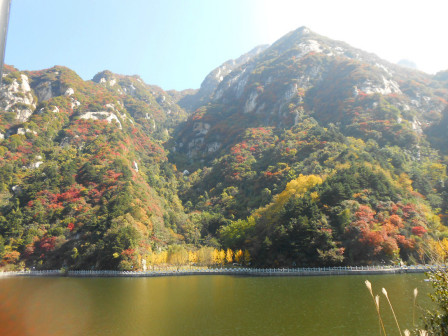 翠华山绚丽秋景