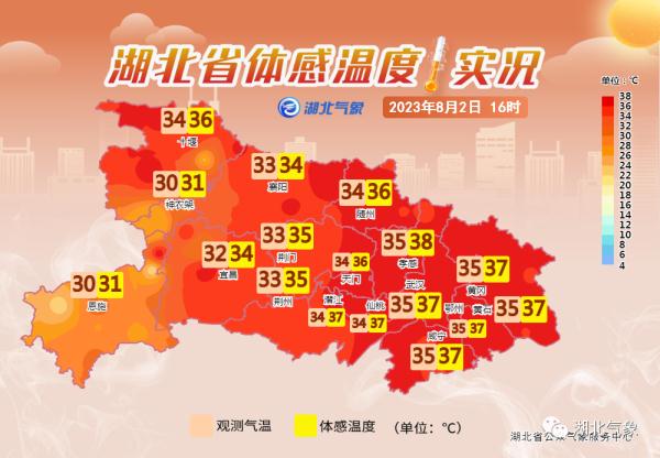 39℃以上！刚刚，湖北多地发布预警