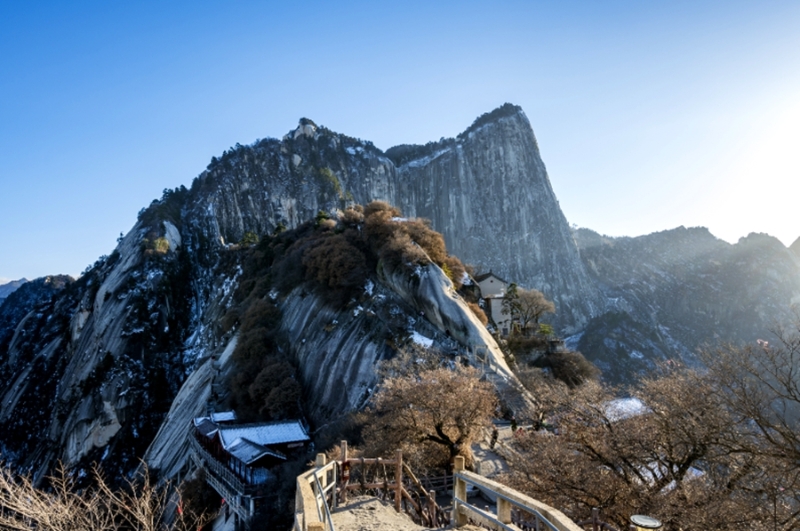 华山景区。