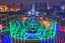 泉城广场夜景
