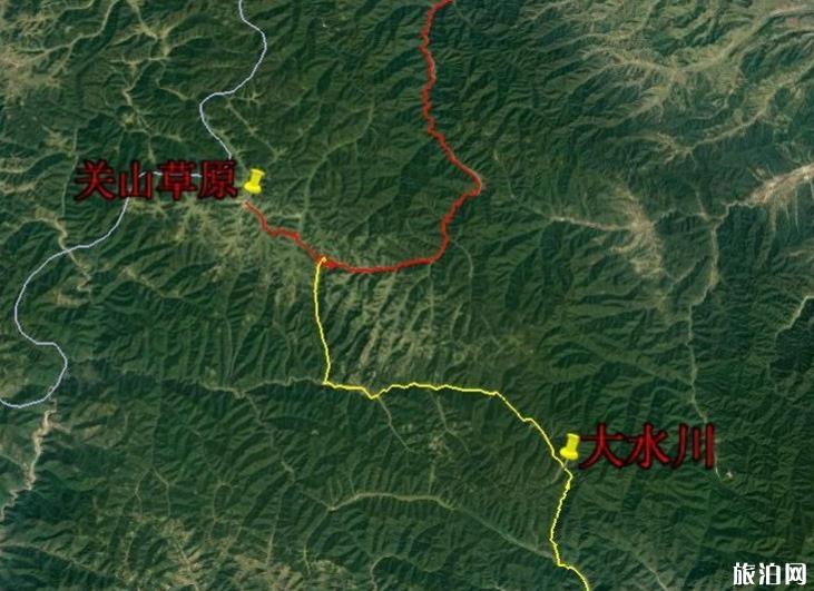 关山草原到大水川最佳路线