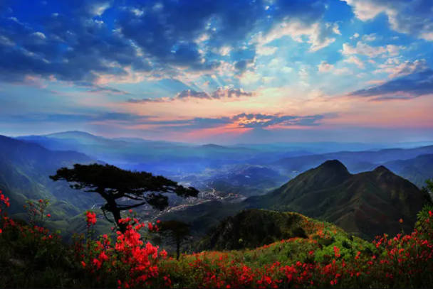 武功山什么季节去最好，最佳旅游时间为5-10月（冬天太冷）