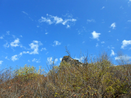 翠华山绚丽秋景