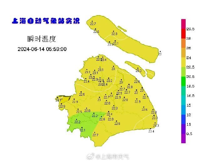 太“呴势”，上海下周或迎梅雨季！北方多地地表温度超70℃→