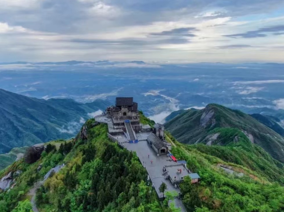 南岳衡山一角。衡阳文旅供图