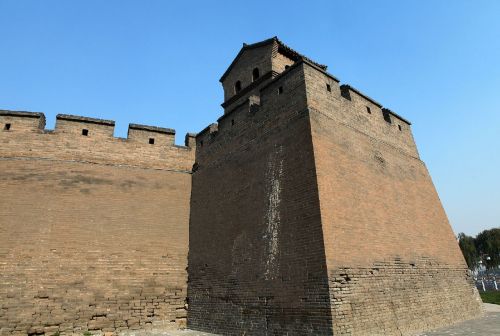 平遥明代城墙高清大图