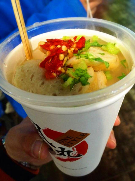 西安各种鱼丸店更是随处可见