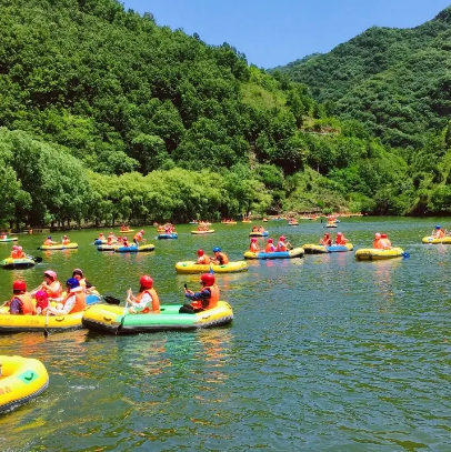 豫西大峡谷漂流