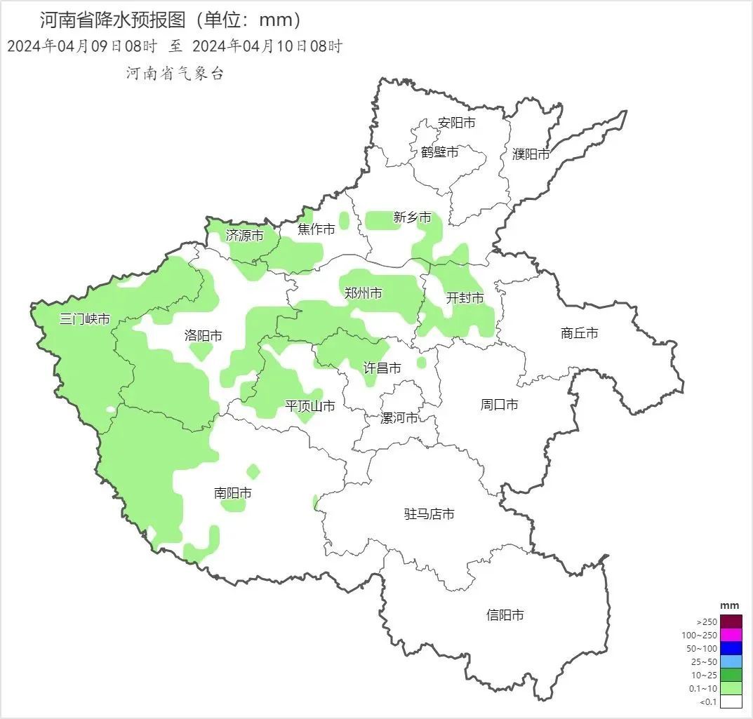 河南暖意持续，有弱降水、弱冷空气来扰