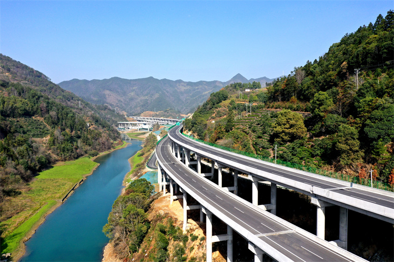 黄千高速。安徽建工供图