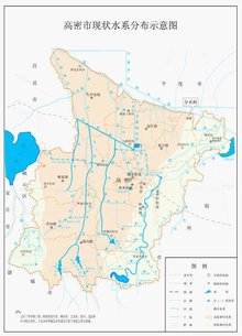 水系分布示意图
