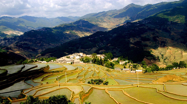 宝华撒玛坝万亩梯田旅游图片